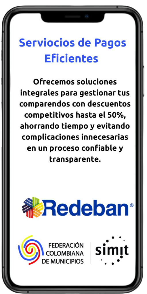 Proceso seguro de pago de comparendos